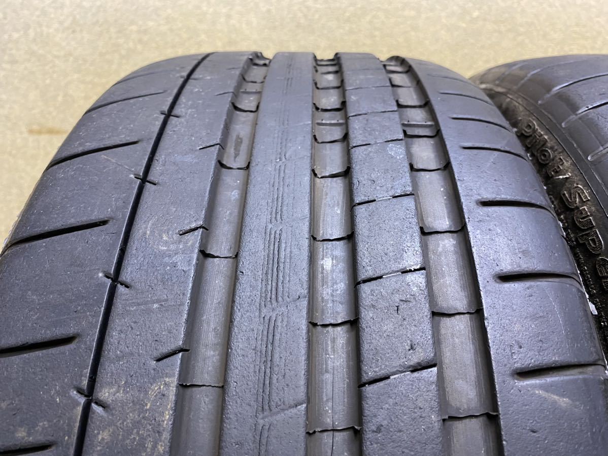 245/35ZR20（95Y）ミシュラン PILOT Super Sport K2 中古2本 2019年製 バリ山 245/35R20の画像2