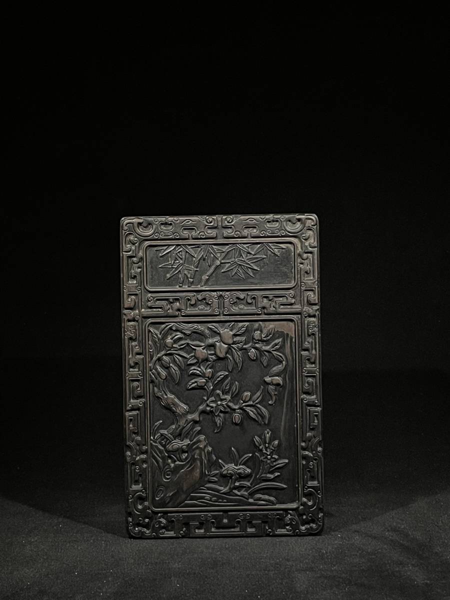 秘藏 福寿双全 松花石箱 三体セット すずり 中国古美術 美術品 秘藏 福寿双全 松花石箱 三体セット すずり 中国古美術 美術品