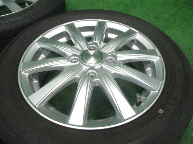 64328◆JOKER 14インチアルミ 14×4.5J　オフ45 155/65R14　20製 山4mm 4本◆_画像9