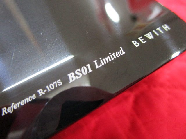 【1000台限定】BEWITH Reference R-107S BS01 Limited No.0162/1000 パワーアンプ モノラルアンプ アンプ ビーウィズ
