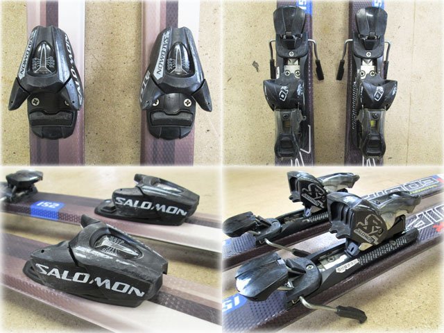 サロモン ジュニアレーシングスキー板 EQUIPE 10R 152cm 115.71.100 R12.5M ビンディング サロモンL10付 SALOMON 【長野発】_その他の画像は商品説明に掲載しています。