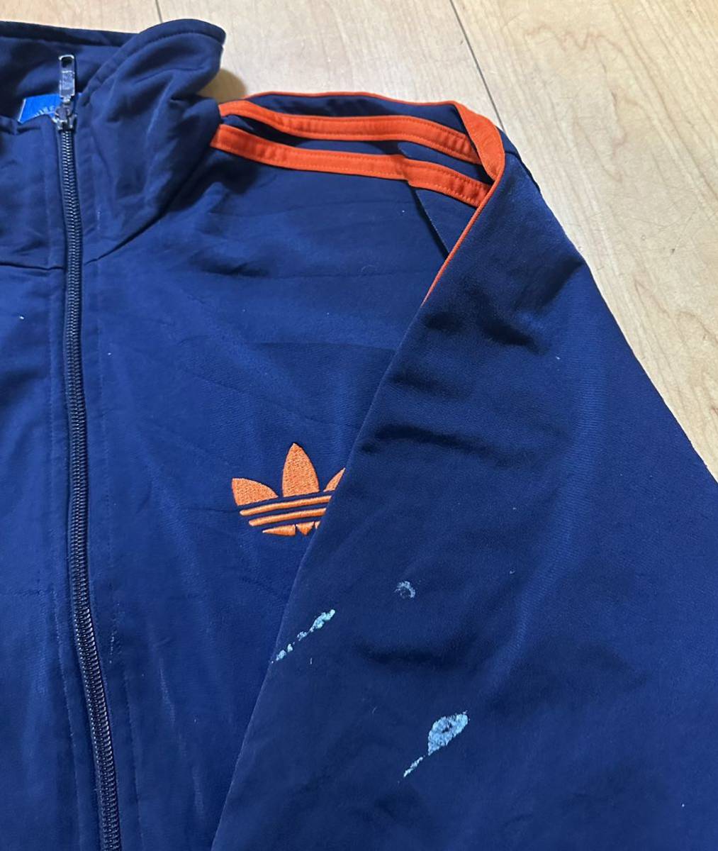 早い者勝ち 送料210円 アディダス adidas ジャージ トレフォイル オリジナルス ベッケンバウアー ATP トラックジャケット ロゴ ライン _画像2