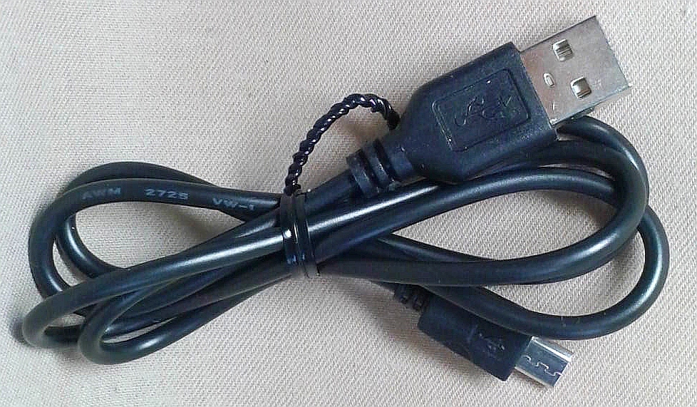 USB2.0 Type-A - microB L字 ストレート ケーブル 送料180円or140円 タイプA マイクロB_画像4