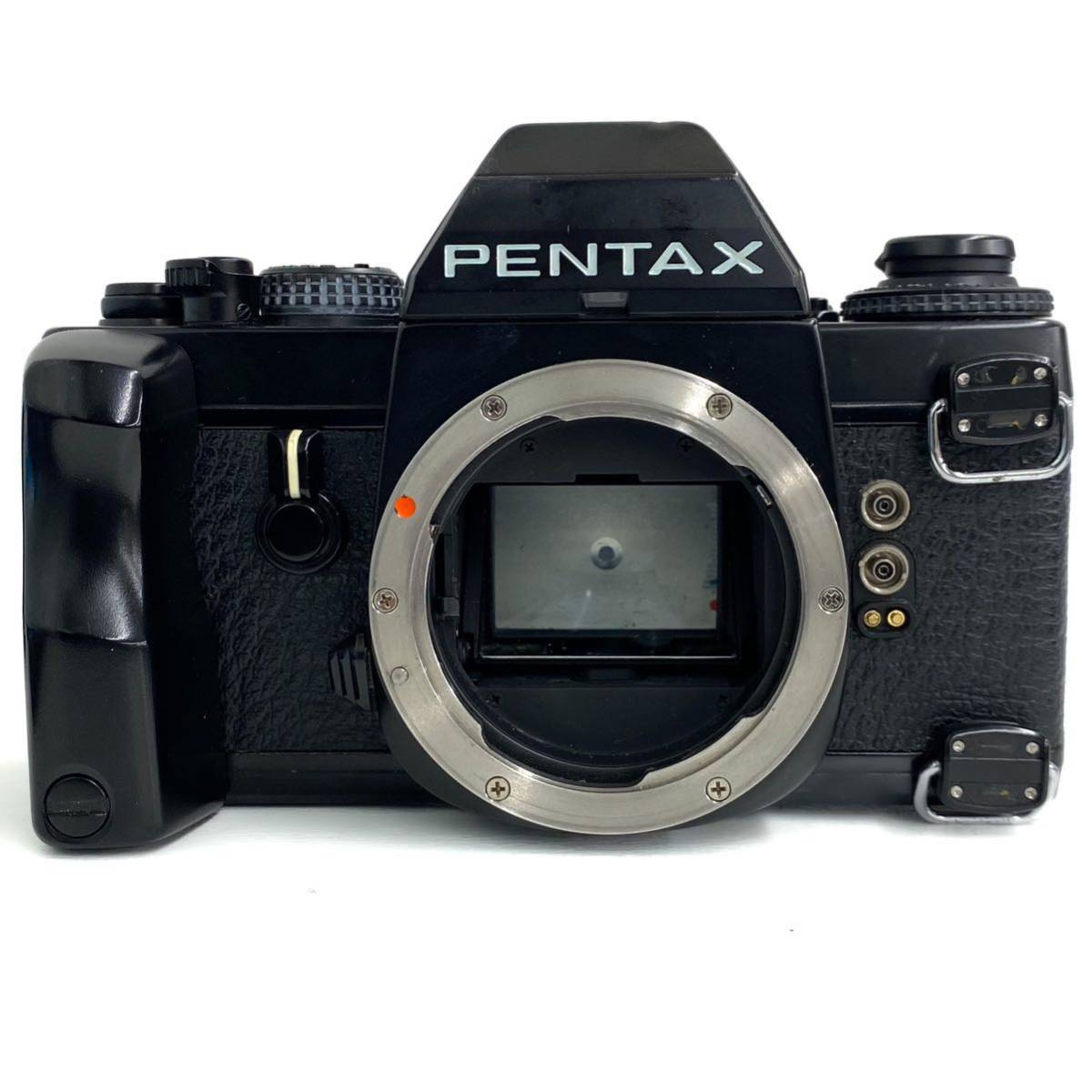 埼♪ PENTAX LX 後期 ボディ + レンズ smc PENTAX-M 50mm F1.7 空シャッターOK グリップ付 ペンタックス フィルム一眼レフカメラ ♪2112_画像3