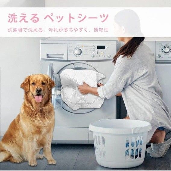 洗える ペットシーツ おしっこシート 犬 健康状態が一目瞭然 繰り返し使用可能 制菌 超吸収 洗濯機で丸洗い 四季通用 消臭 