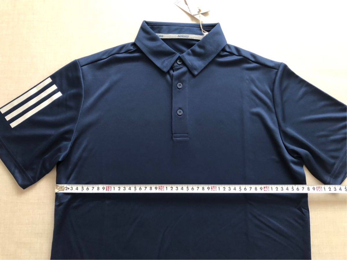 送料無料◆新品◆adidas GOLF 3ストライプ 半袖シャツ◆(M)◆Z7744 (HI5609)◆アディダス ゴルフ_画像2