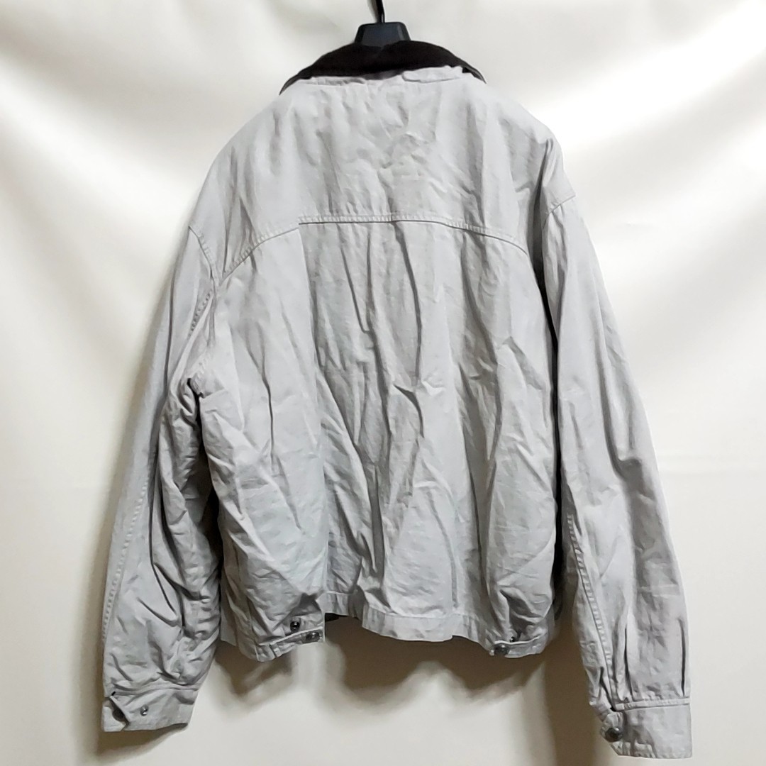 A6 WOOLRICH ウールリッチ XL ベージュ ハンティング ジャケット フリースライナー付き アウター ビンテージ アメリカ 古着 90s メンズ_画像2