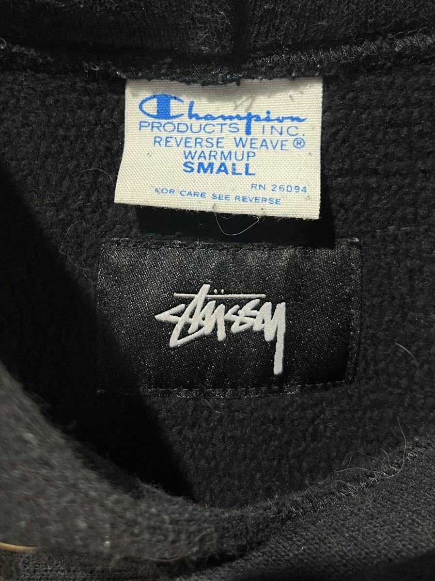 stussy Stussy × Champion black Rebirth Parker S Vintage 