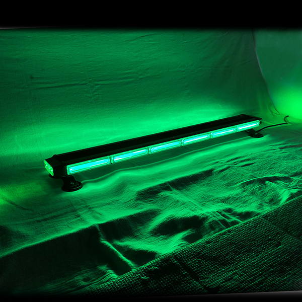 【2台セット 94.5cm】 LED 回転灯 バータイプ【グリーン】 緑色 緑 COBチップ 先導車 道路運送車両 大型トレーラー_画像5