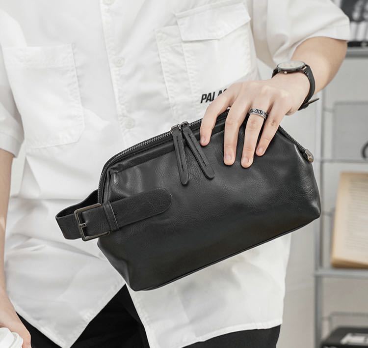  free shipping second bag clutch bag men's back 