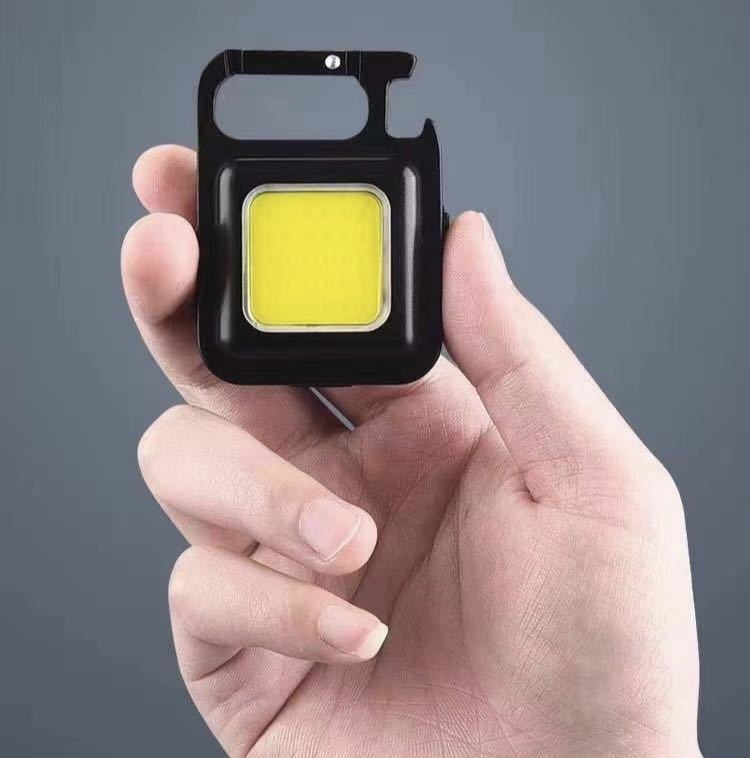 投光器 懐中電灯 作業灯 USB充電式 防水COBライト LED マグネット 照明 小型 ミニライト _画像4
