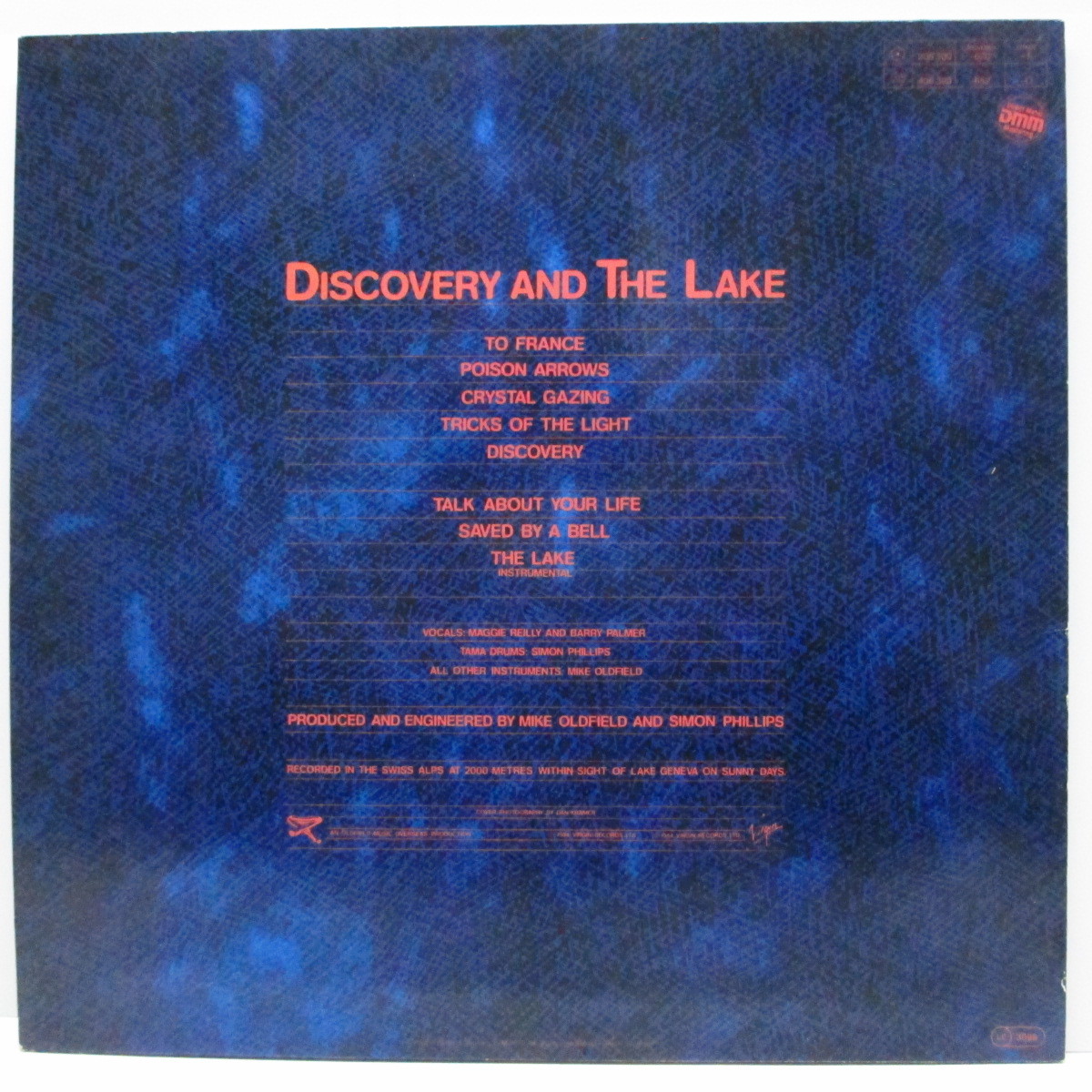 MIKE OLDFIELD(マイク・オールドフィールド)-Discovery (EU オリジナル LP+インナー)マイク_画像2