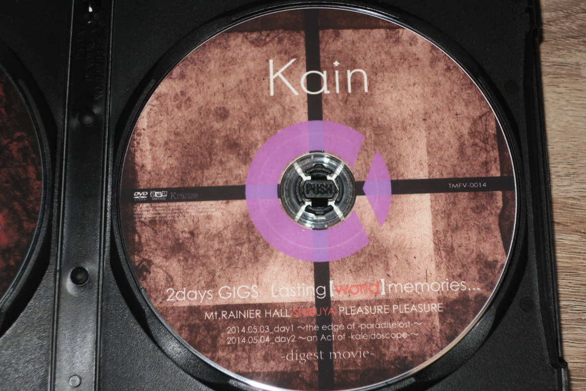 Kαin (kain / カイン / 藤田幸也) 入手困難DVD+CD「Lasting【world】memories...-digest movie-」の画像4