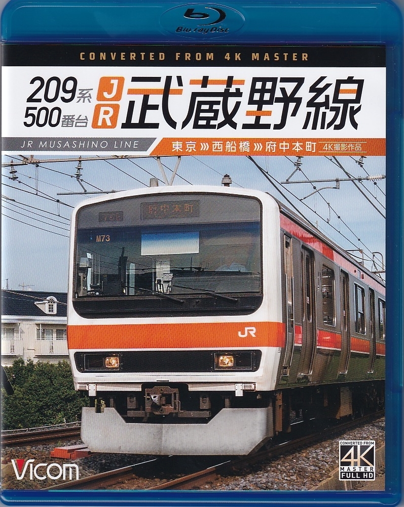 ビコム　209系500番台　JR武蔵野線　東京～西船橋～府中本町_画像1