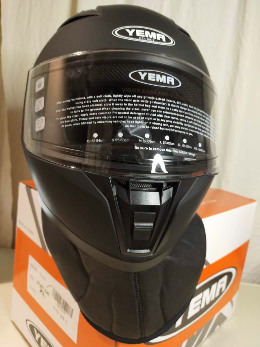 yema helmet XL (61~62) black 