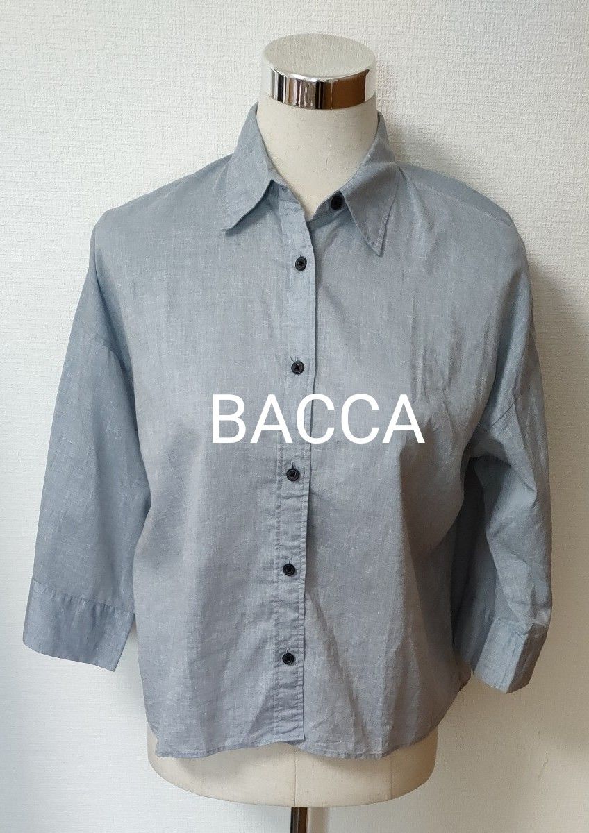 BACCA 七分袖 シャツ　サイズ38
