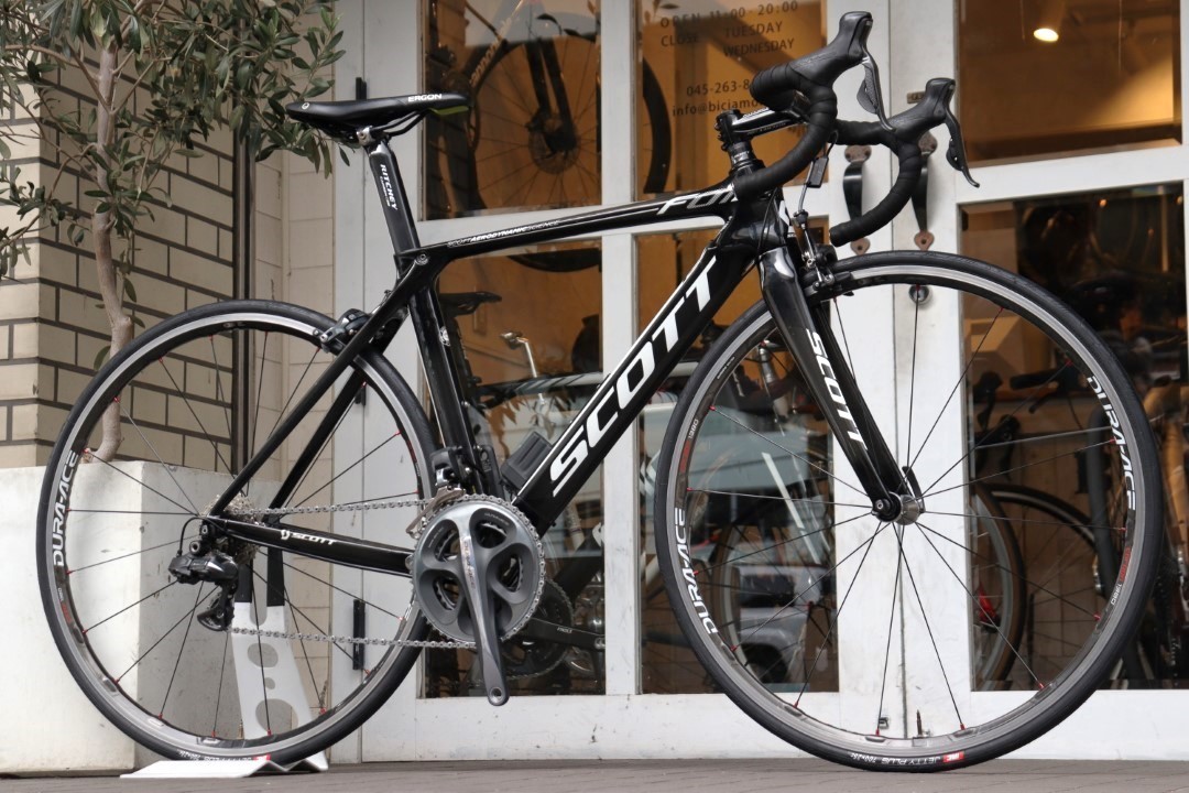 訳アリ スコット SCOTT フォイル FOIL 10 2012 Sサイズ シマノ デュラエース 7970 Di2 10S カーボン ロードバイク WH-7850 【横浜店】_画像2