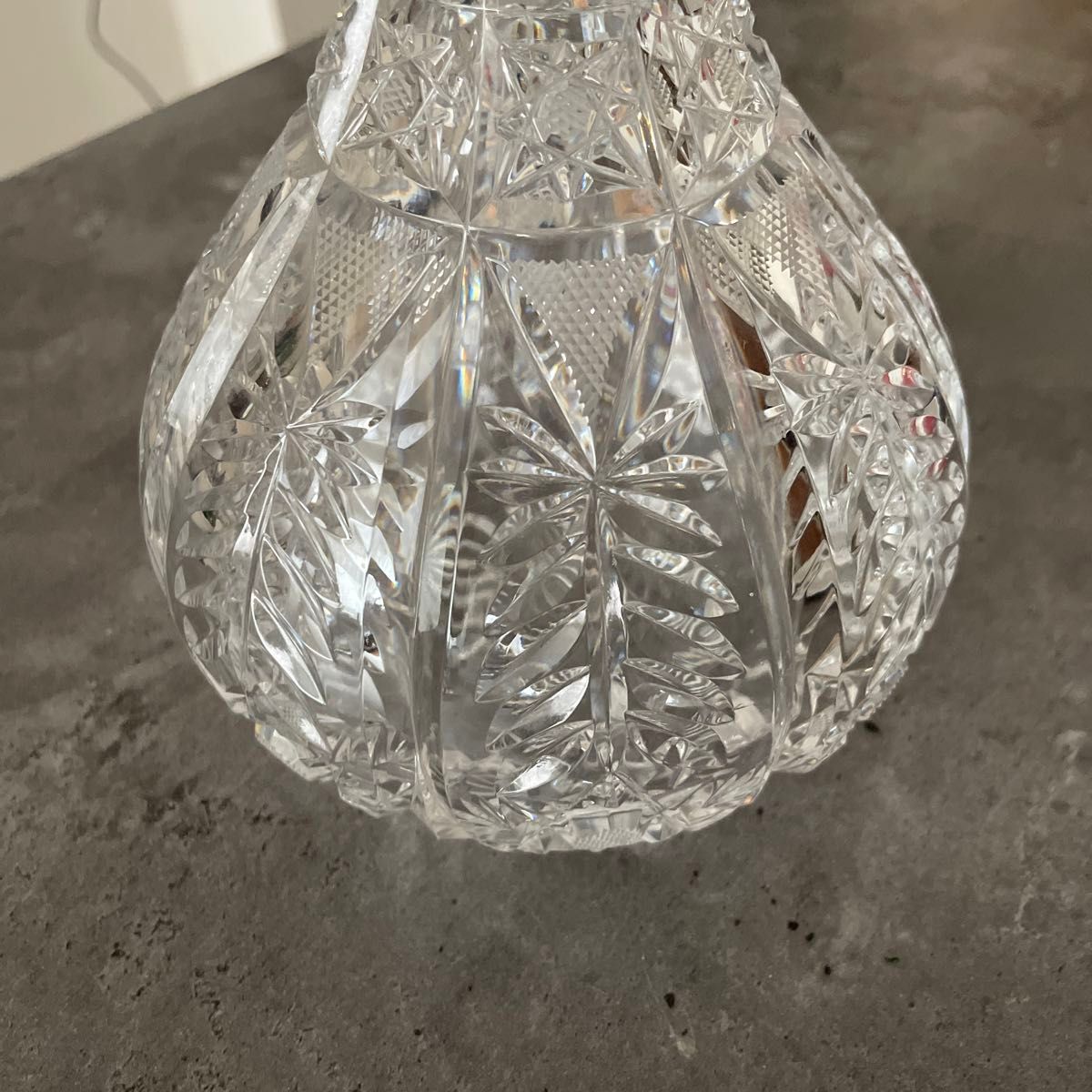 ボヘミアグラス　デキャンタ(クリスタル  クリスタルガラス)