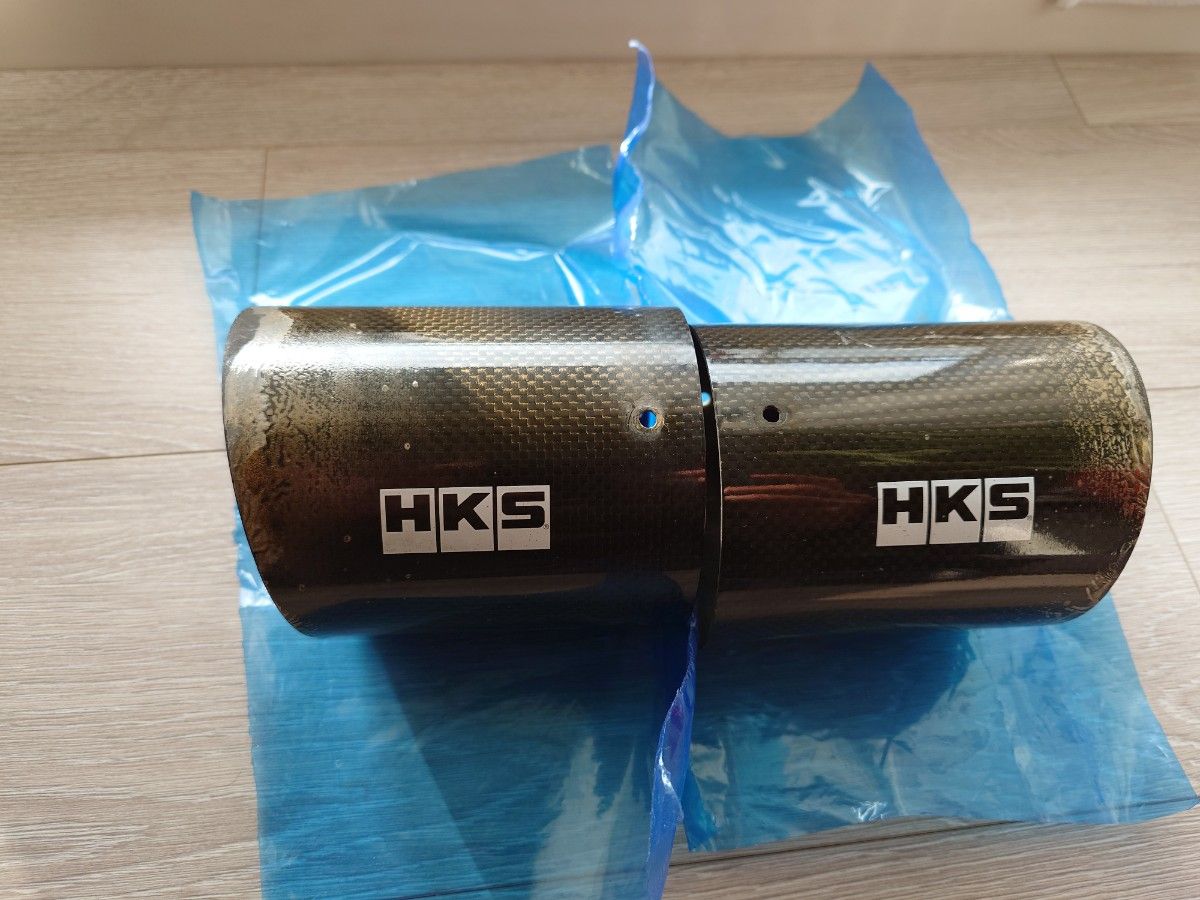 HKS ハイパワー スペックL II用マフラーカッター カーボン VM HKS ハイパワー スペックL II用マフラーカッター カーボン VM