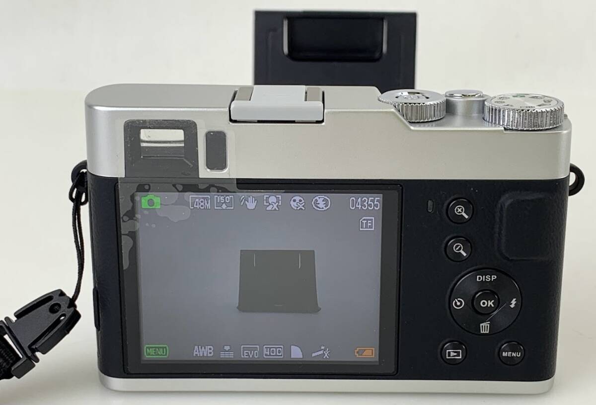 【美品】F0400 4K デジタルカメラ DC202 F/2.2 f＝3.37mm コンパクト デジタルカメラ デジカメ 動作確認済み 箱あり 現状品_画像4