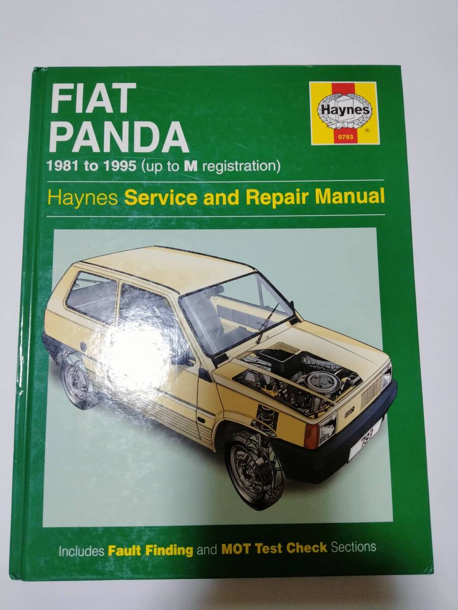  Fiat Panda service & repair manual [ hard cover ]Fiat Panda Service and Repair Manual Haynes 141 Panda first generation 