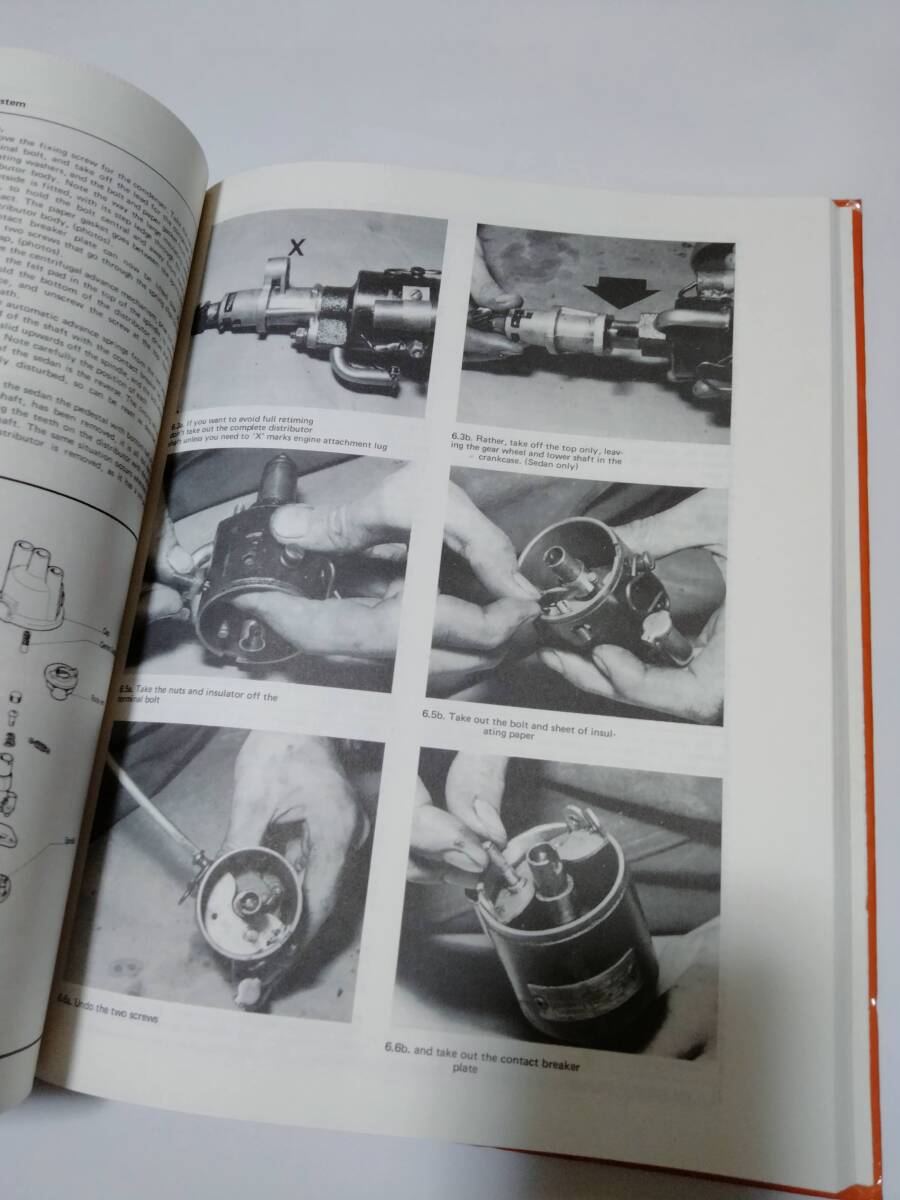 フィアット500オーナーズワークショップマニュアル　ヘインズ Fiat 500 Owner's Workshop Manual ハードカバー 1957to1973 594cc_画像3