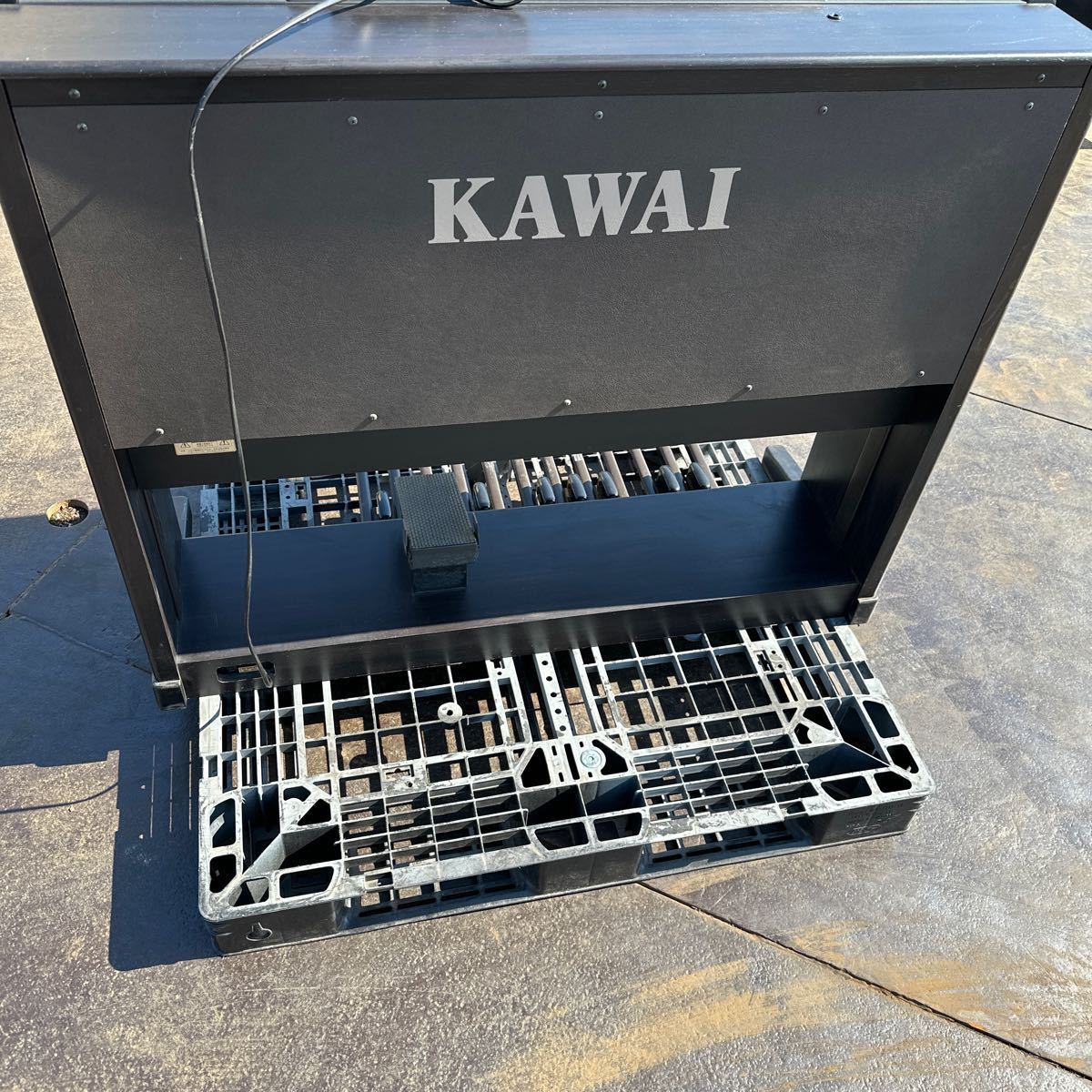 KAWAI/カワイ XR600 エレクトーン 専門業者ではなく、簡単動作確認 写真の物で全てとなります　現状出品_画像4