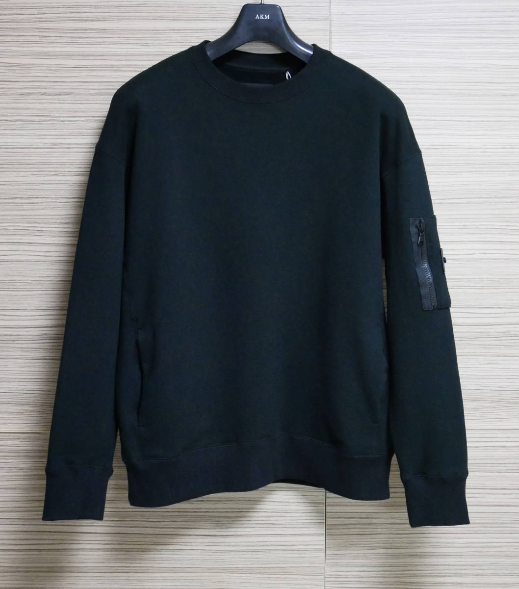 美品☆２３ＡＷ　junhashimoto ジュンハシモト　定価3.6万円　今期物 JH+ RELAX SWEAT CREW　スウェット サイズ３☆AKM☆wjk☆1piu1uguale3_画像4