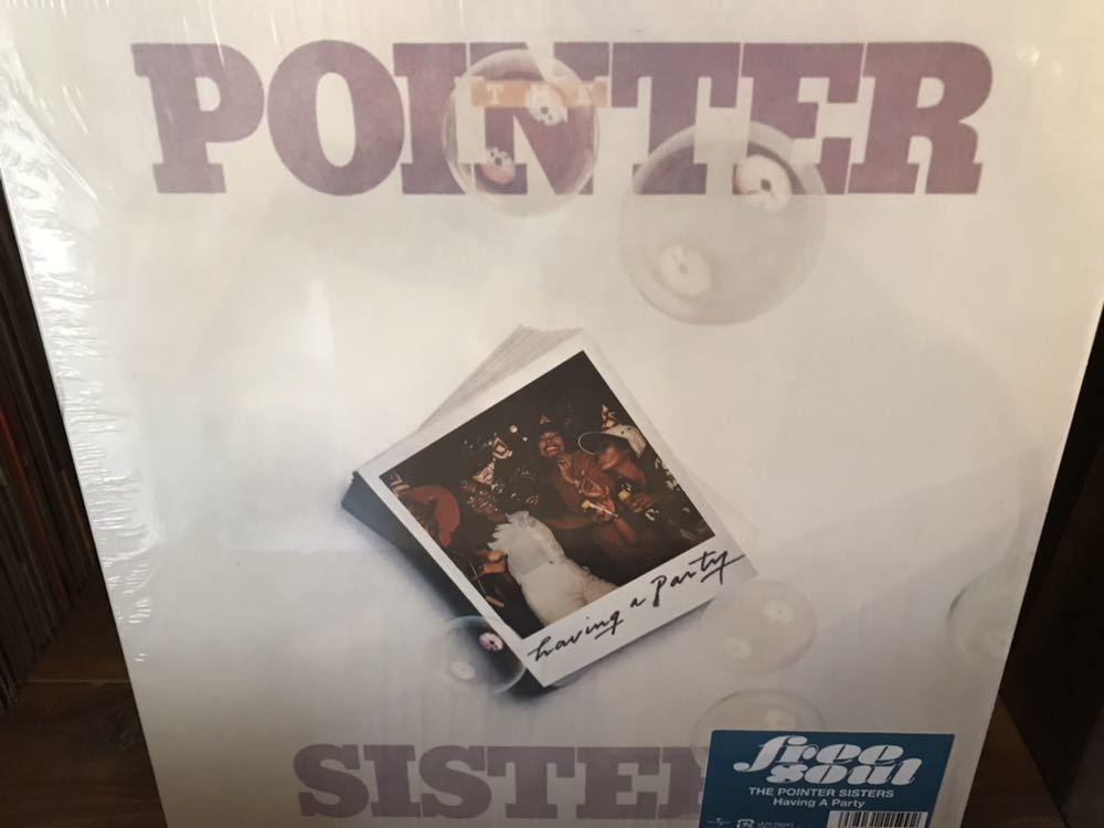 Pointer Sisters Having A Party LP シュリンク_画像1