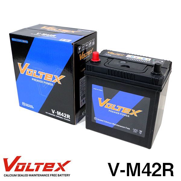 【大型商品】 V-M42R フレアワゴン カスタムスタイル (M33) DBA-MM32S アイドリングストップ用 バッテリー VOLTEX マツダ 交換 補修_画像1