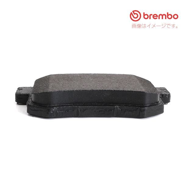 P50 017 W140 (Sクラス) 140050 140051 ブレーキパッド リア用 brembo ブレンボ MERCEDES BENZ BLACK ディスクパッド ブレーキパット_画像2