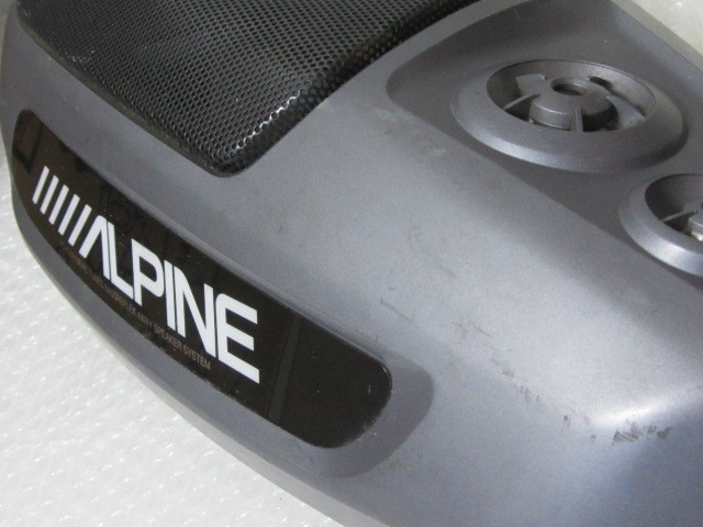 * ALPINE * Alpine * as it stands * put type * speaker * old car * that time thing * car speaker * retro * ilmi *