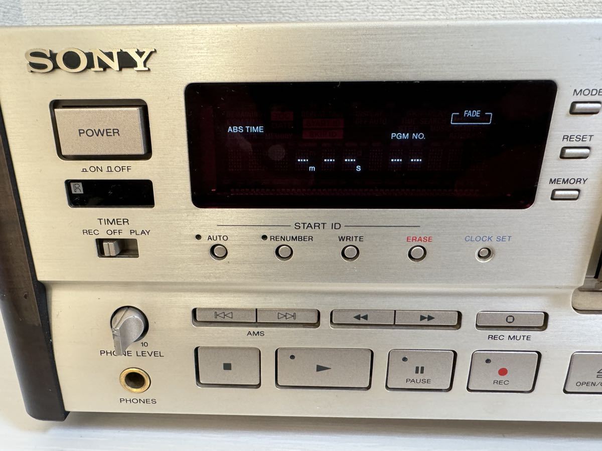 【美品】 SONY DTC-2000ES デジタルオーディオテープデッキ リファレンスデッキ DAT ダット 現状品_画像2