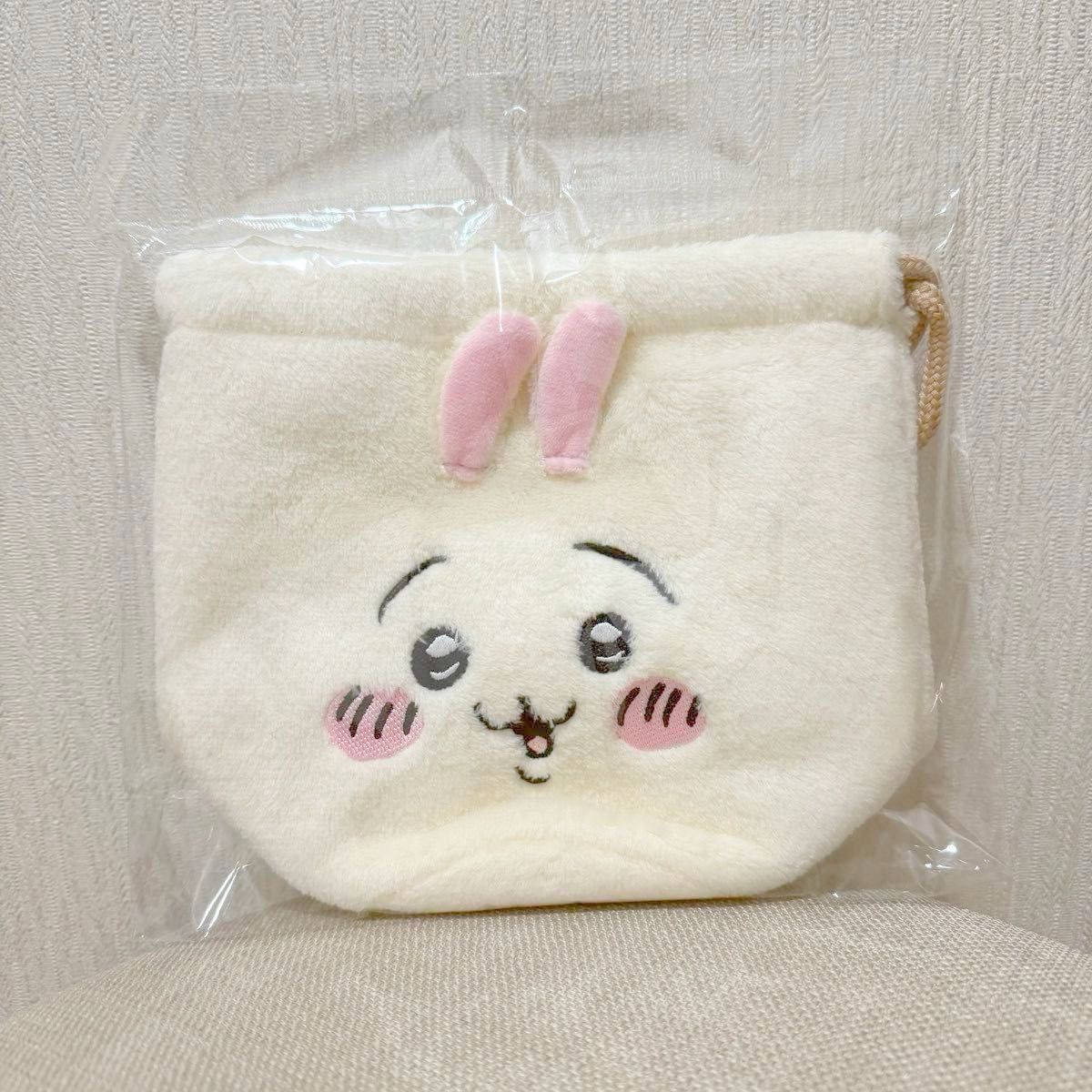 ちいかわ フェイス巾着 うさぎ 新品