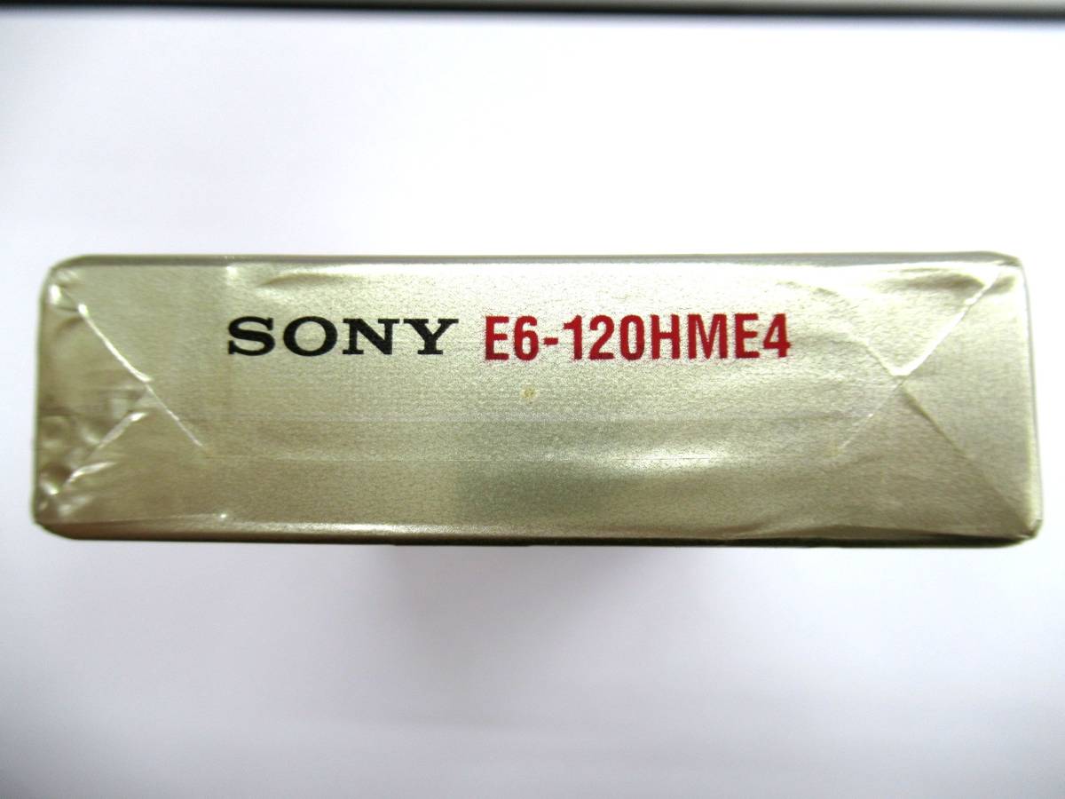 未開封 SONY ソニー 8mm ビデオカセット 120分 60分Hi8/Digital8 高画質ハイエイト蒸着 E6-120HME4 高解像度蒸着テープ_画像6