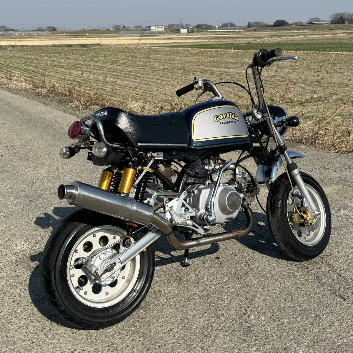 ホンダ ゴリラ 50 希少 実動 スズキヤマハカワサキ検)CB NS TZ KDX DT モンキー マグナ JAZZ ST AB DAX 4ミニ カスタム Z50J 6V AB_画像3