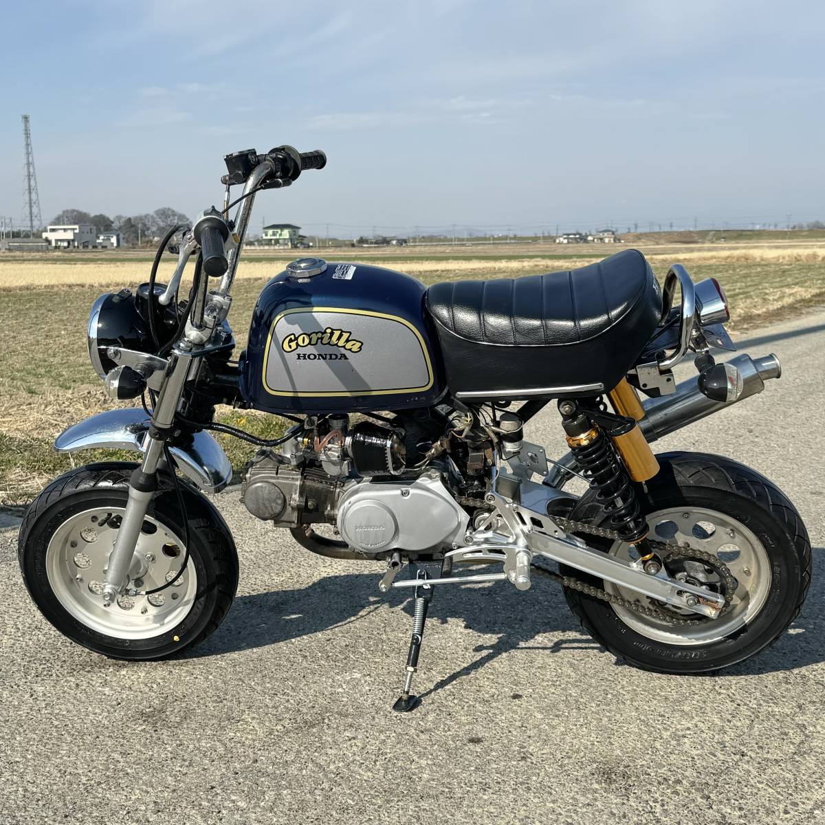 ホンダ ゴリラ 50 希少 実動 スズキヤマハカワサキ検)CB NS TZ KDX DT モンキー マグナ JAZZ ST AB DAX 4ミニ カスタム Z50J 6V AB_画像7