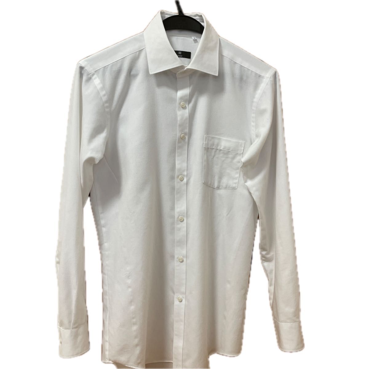 ワイシャツ　なが 長袖シャツ　ノーアイロン　形態安定シャツ　スーツセレクト　Sサイズ