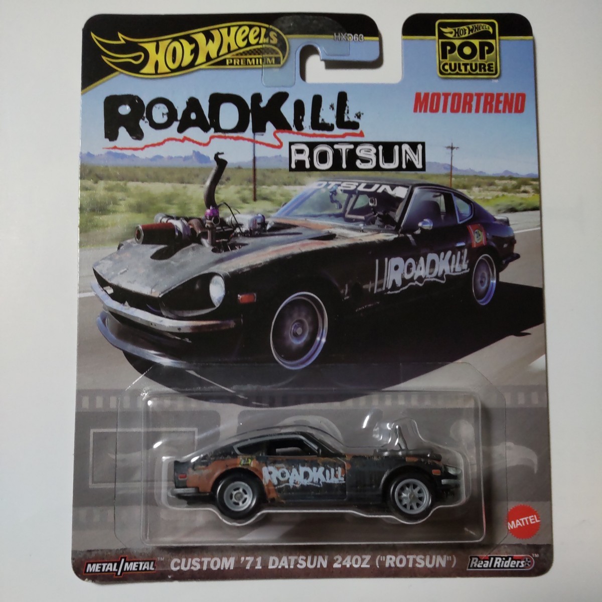 ホットウィール　CUSTOM '71 DATSUN 240Z(ROTSUN)_画像1