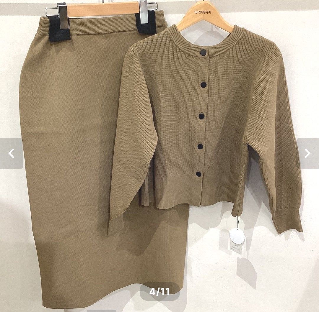 最終値下げ 新品未使用 CLOCHE(クロッシェ)ニットセットアップ 最終値下げ 新品未使用 CLOCHE(クロッシェ)ニットセットアップ