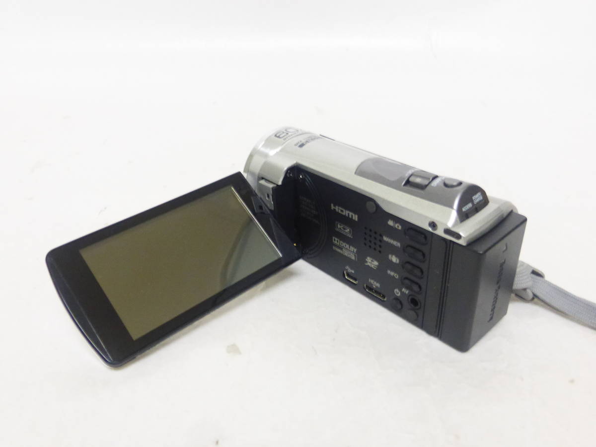 ★JVC　エブリオ　ビデオカメラ　GZ-HM133 -S　2014製　中古_画像6