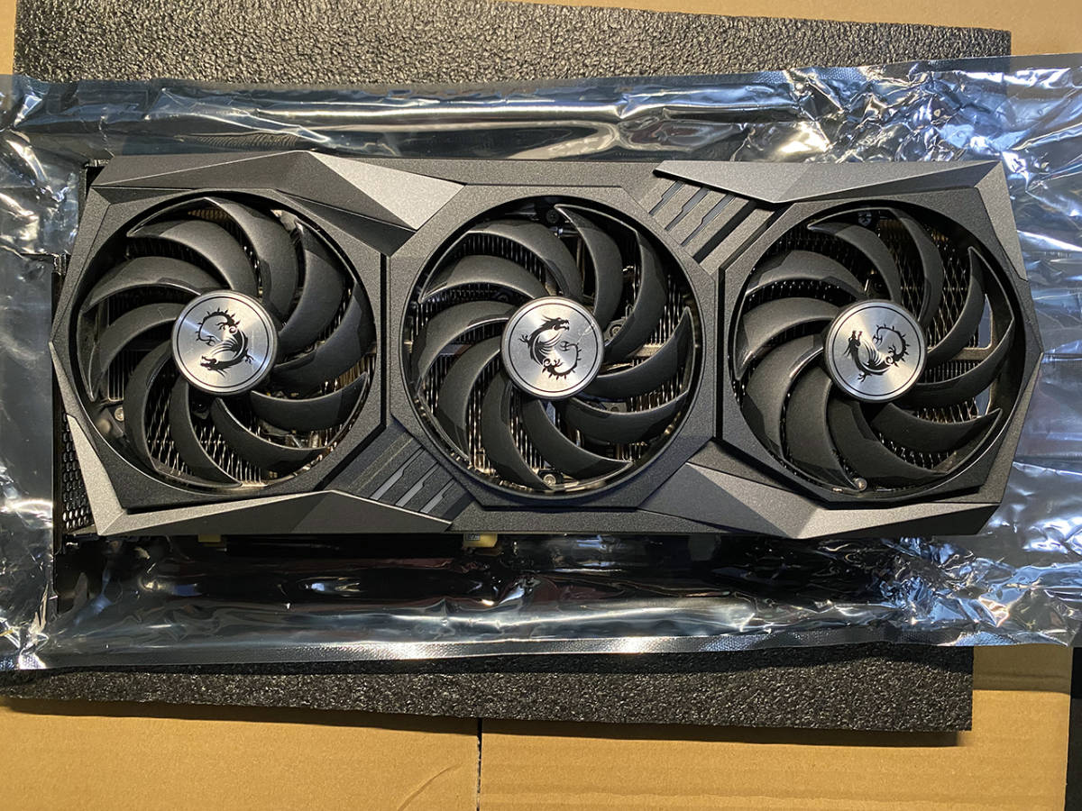 【中古・長期保管・動作未確認品】GeForce RTX 3070 GAMING X TRIO【非LHR】_画像5