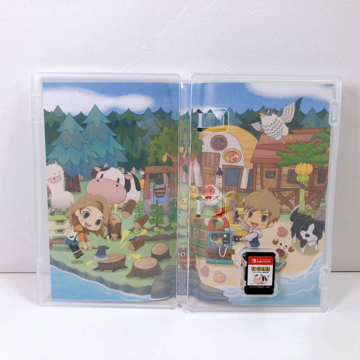 194【中古】Nintendo Switch 牧場物語 オリーブタウンと希望の大地 任天堂 ニンテンドー スイッチソフト 現状品_画像4