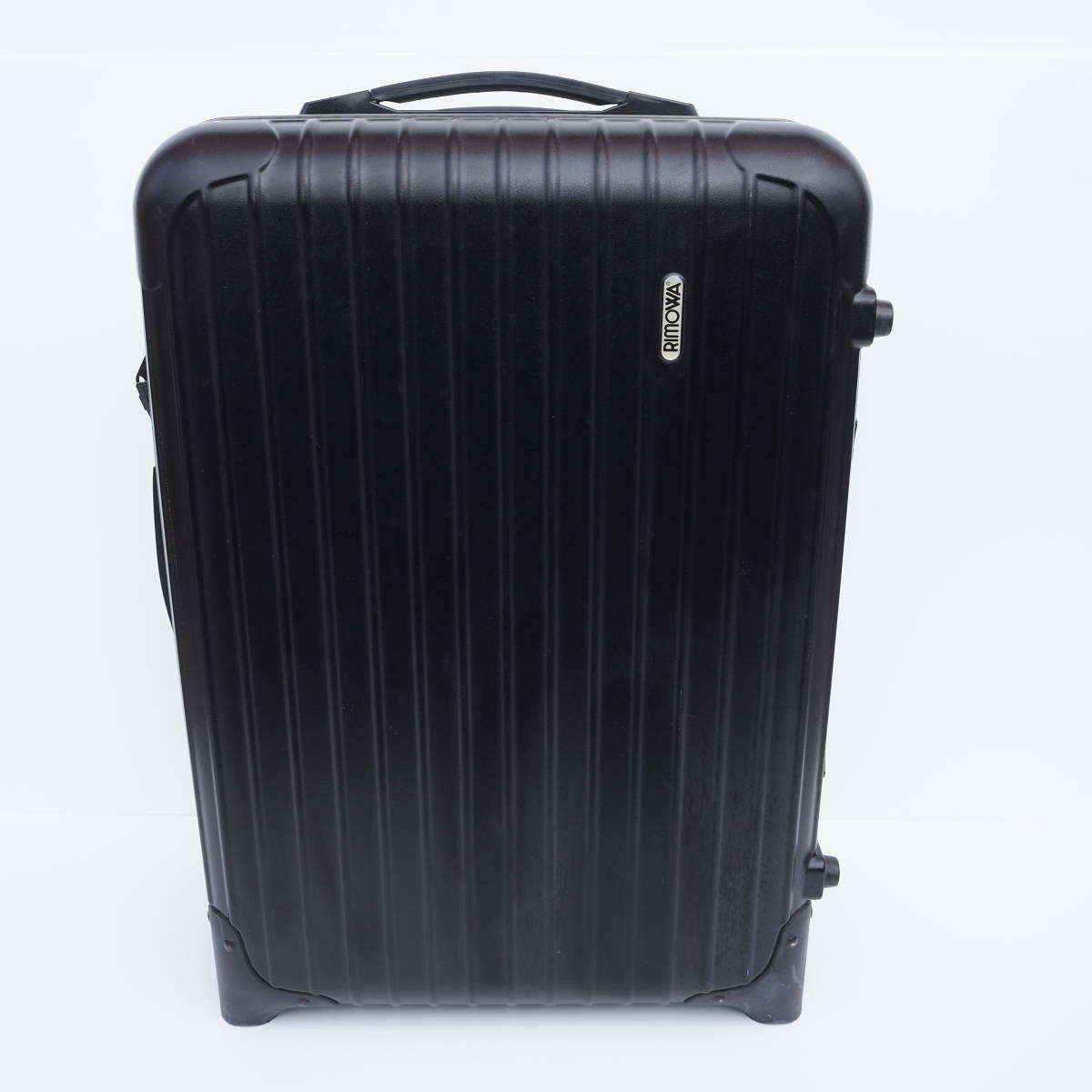 機内持ち込みサイズ リモワ RIMOWA リモワ SALSA 2輪 35L スーツケース キャリーケース ブラック 黒 851.52_画像1