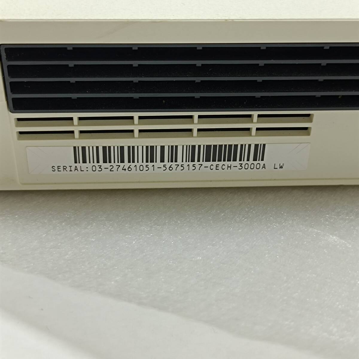 067）A 〈中古品〉Playstaion3 PS3 本体セット CECH-3000A 160GB【動作確認/初期化済】_画像8