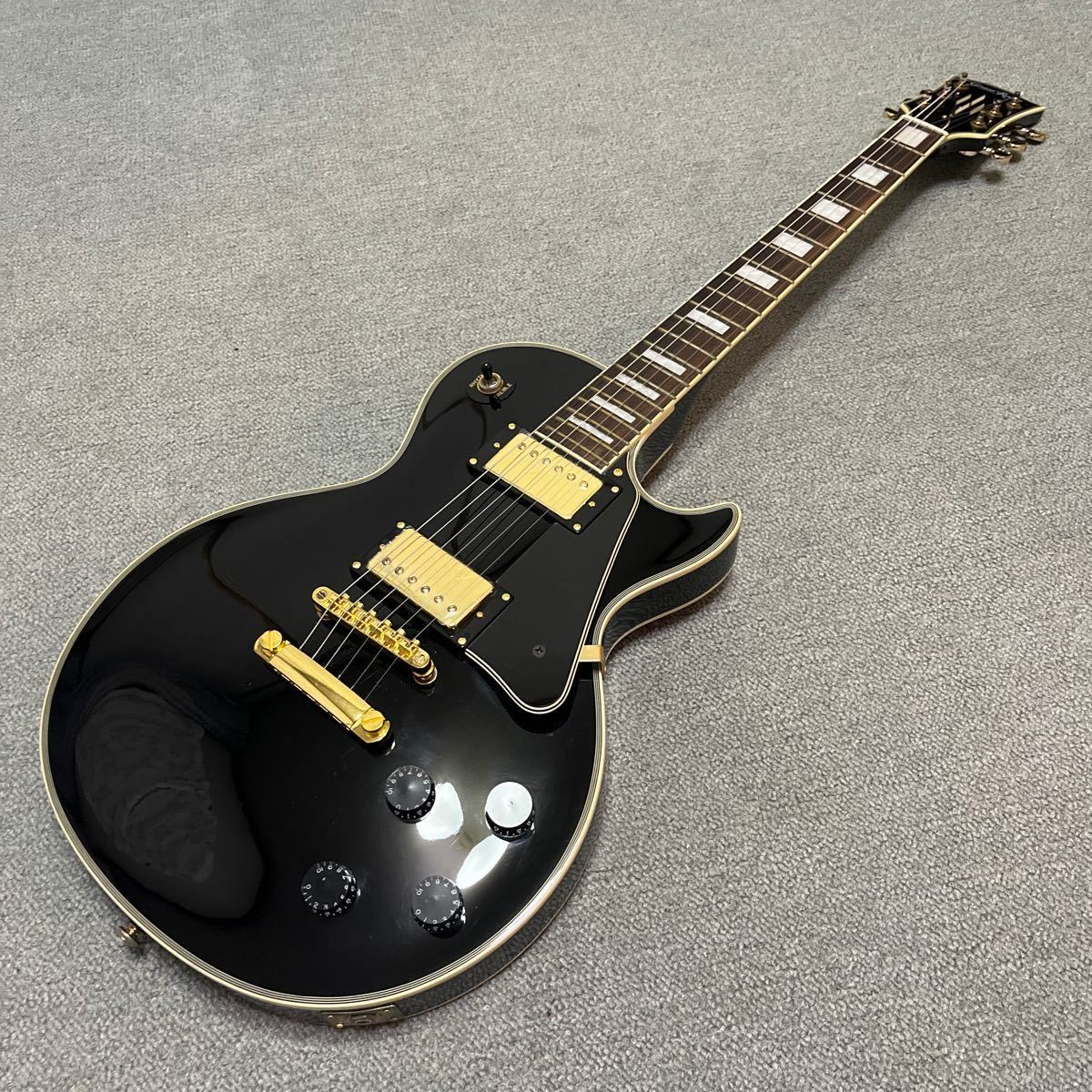 grass roots by ESP navigator Les Paul custom グラスルーツ レスポール カスタム ジャンク扱い grassroots lespaul BLACK BEAUTY _画像10