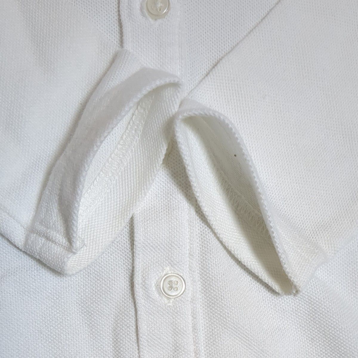 卒園式　入学式　 ポロシャツ白　110