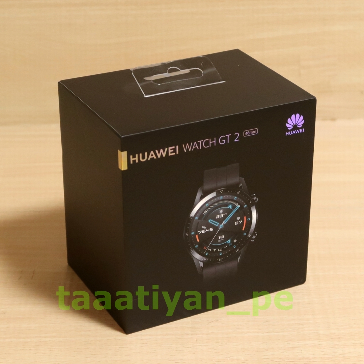 新品★送料込★HUAWEI ファーウェイ WATCH GT2 46mm LTN-B19 マットブラック_画像3