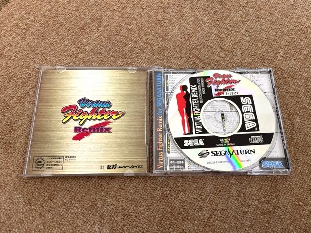 SEGA SATURN セガサターン HST-0001 キャンペーンボックス バーチャファイターリミックス CD付 本体 箱等完品セット_画像2