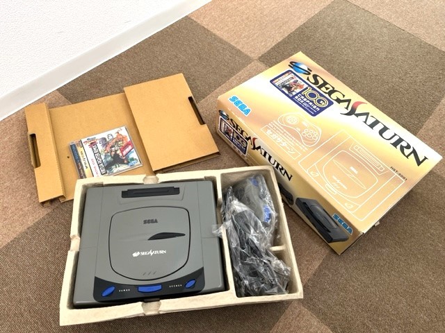 SEGA SATURN セガサターン HST-0001 キャンペーンボックス バーチャファイターリミックス CD付 本体 箱等完品セット_画像10